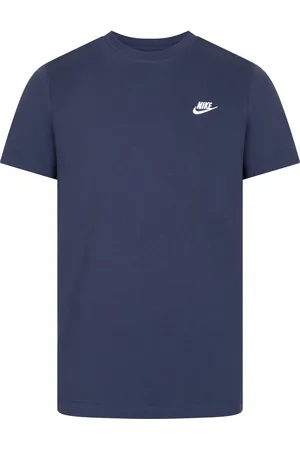 Nike Sportswear Mens Club T Shirt Midnight Cotton - Size X-Large