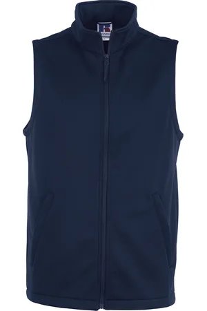 Russell Athletic Mens Smart Softshell Gilet Jacket (French Navy) - - Size 2XL