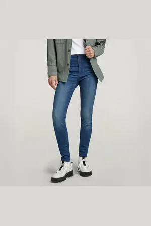 G-Star Womens G-Star RAW Kafey Ultra High Skinny Jeans - Cotton - Size 27W/32L