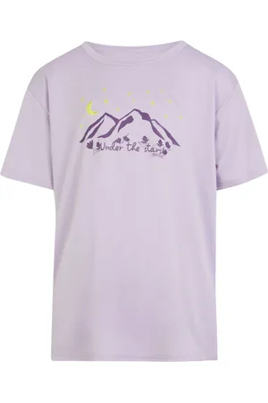 Regatta Kids Unisex Childrens/Kids Alvarado VIII Mountain T-Shirt ( Frost) - Size 3-4Y