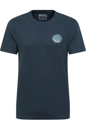 Mountain Warehouse Mens Ambleside Tree Ring Organic T-Shirt (Dark ) - Size 2XL