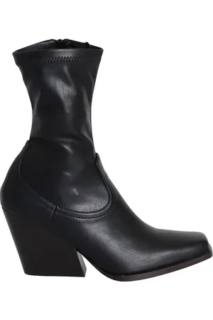 Stella McCartney Pre-owned Womens Cowboy Stretch 95mm Boots in Polyurethane - Size 36.5 EU/IT