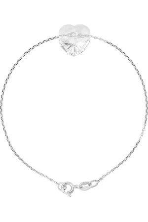Diadema Womens - Bracelet Swarovski Heart - Love Jewelry Collection - - One Size