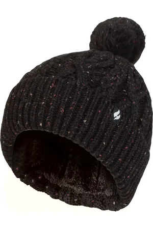 Heat Holders Womens Ladies Pom Pom Bobble Hat