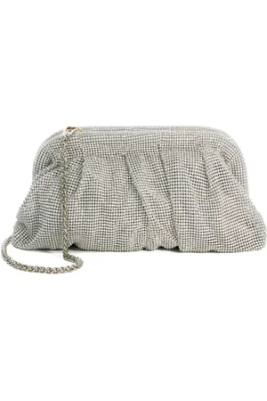 Dune Womens Accessories Elegent - Embellished Mesh Clutch Bag - - One Size