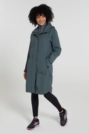 Mountain Warehouse Womens/Ladies Hannah Extreme Waterproof Jacket ( Green) - Size 10 UK