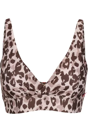 Regatta Womens/Ladies Paloma Leopard Print Bikini Top ( /Beige) - Size 16 UK