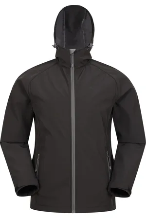 Mountain Warehouse Mens Exodus Waterproof Soft Shell Jacket - Size Small