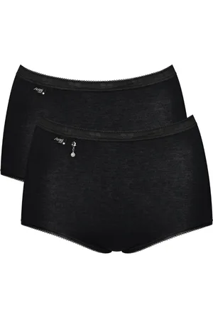 Sloggi Womens Basic+ Maxi 2 Pack Briefs - - Size Large