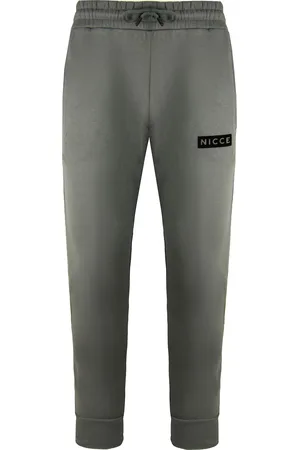 Nicce London Stretch Waist Mens Crib Joggers 211 1 04 03 0329 Cotton - Size Small