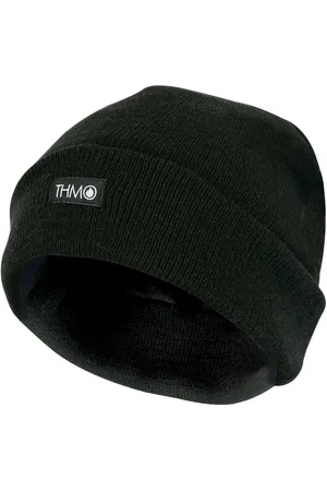 THMO Mens Outdoor Thermal Knitted 40g 3M Thinsulate Lined Beanie Hat - - One Size