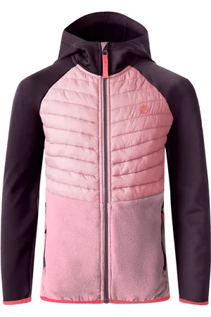 Dare 2B Kids Unisex Childrens/Kids Switch Out Padded Jacket (Deep Plum/Lilac) - - Size 3-4Y