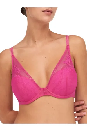 Passionata Womens Maddie Plunge T-Shirt Bra - Nile Green - Nylon - Size 32D