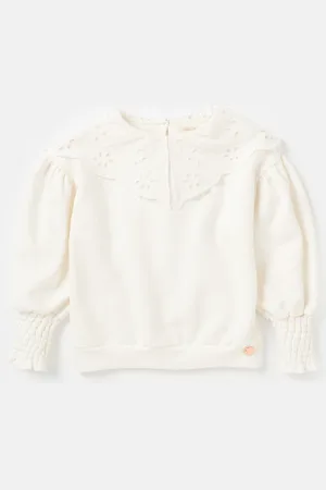 Angel & Rocket Girls Mia Collar Sweatshirt - Size 11Y