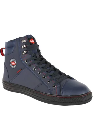 Lee Unisex Adult Nubuck Safety Boots ( Blue) - Size UK 3