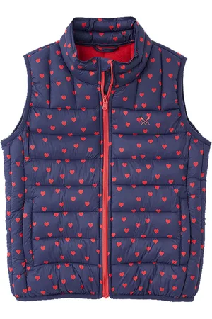 J.Crew Girls Lightweight Padded Body Warmer Gilet - Nylon - Size 7-8Y