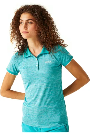 Regatta Womens Remex II Quick Dry Wicking Active Polo Shirt - - Size 14 UK