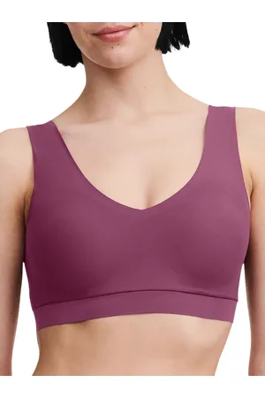 Chantelle Womens SoftStretch V-Neck Jersey Crop Top - Polyamide - Size X-Small/Small