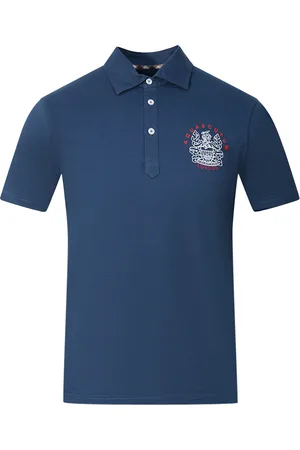 Aquascutum Mens Aldis London Logo Polo Shirt - Size Small