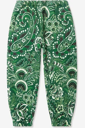 Etro Boys Floral Paisley Joggers in - Size 14Y