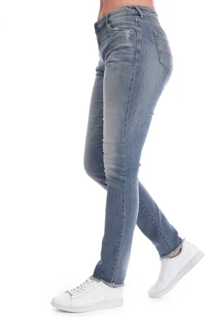 Emporio Armani Womens J23 Slim-Fit Jeans in Denim - Cotton - Size 25W/32L