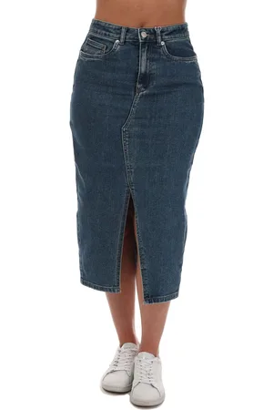 ONLY Womens Siri Denim Skirt in - Cotton - Size 8 UK
