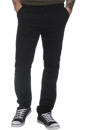 Enzo Mens Chinos Slim Fit Stretch Jeans - Spandex - Size 30W/30L