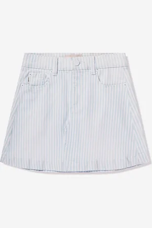 DL1961 Girls Jenny Striped Mini Skirt in - Size 16Y