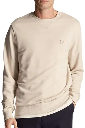 Lyle & Scott Mens Tonal Eagle Logo Pull-over Sweatshirt - Size X-Large