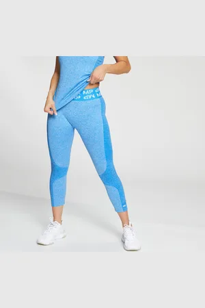 MP Activewear MP WoMens Curve 3/4 Leggings - Bright Nylon - Size Small
