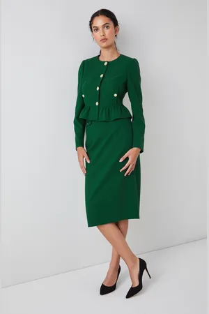 LK Bennett Womens Folly Jackets, Dark - Size 12 UK