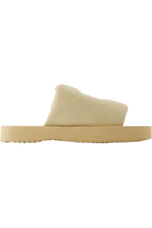 Burberry Womens LF Knight Slab Sandals- - Leather - - Size EU 39