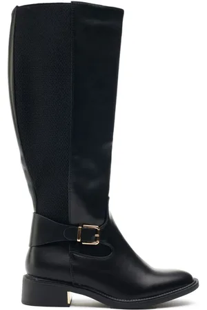 Solesister Womens Dory Wide Fit Boots - - Size UK 5