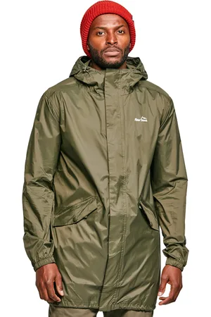 Peter Storm Mens Parka-In-A-Pack Waterproof Jacket, Raincoat for Walking & Hiking - Polyamide - Size Medium
