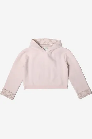 Fendi Childrens Unisex Kids Wool Knit Hoodie - - Size 8Y
