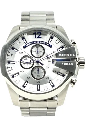 Diesel Mens DZ4477 Mega Chief Watch Stainless Steel - One Size