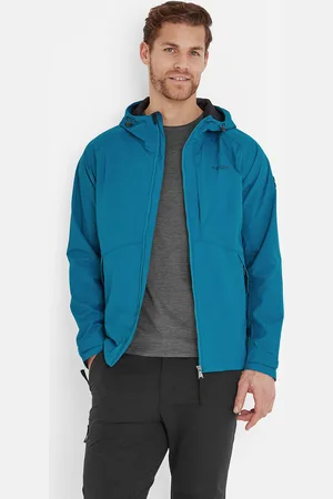 Tog 24 Brigsteer Mens Waterproof Jacket Peacock Polyamide - Size Medium