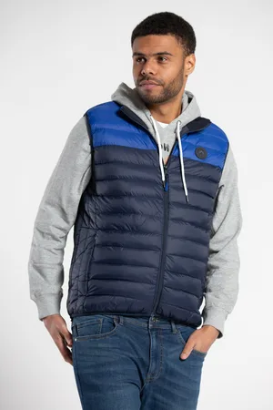 Tokyo Laundry Mens Colour Block Padded Gilet - Nylon - Size Large
