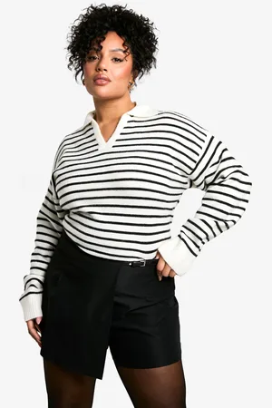 Boohoo Womens plus belt detail wrap skort - - Size 24 UK