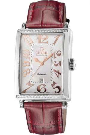 Gevril WoMens 6208RT Glamour Automatic Diamond Watch - One Size