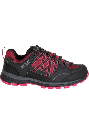 Regatta Womens/Ladies Samaris Low II Hiking Boots (Dark Cerise/Ash) - - Size UK 4