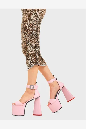 Lamoda Womens Platform Sandals Lullaby High Heel w/ Adjustable Straps - - Size UK 7
