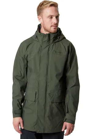 Brasher Mens Grisedale Waterproof Jacket with a Fully Adjustable Hood, Hiking Raincoat - Polyamide - Size Large