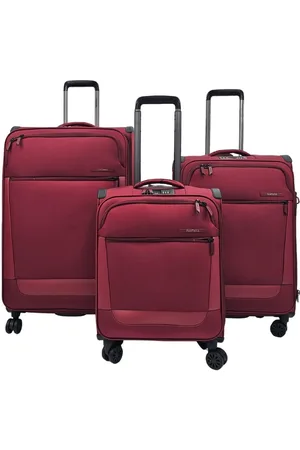 Infinity Unisex Lightweight Suitcases 4 Wheel Luggage Set - One Size