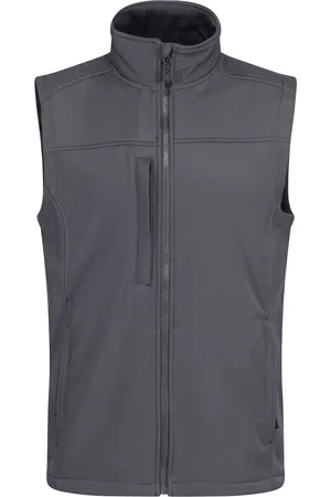 Regatta Mens Flux Softshell Body Warmer (Seal /Seal ) - Size Large