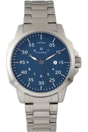 ELEVON Mens Hughes Bracelet Watch w/ Date - Stainless Steel - One Size