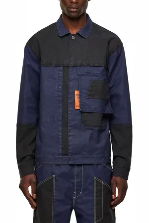 Diesel D Mens Trucker Jacket - - Size Large