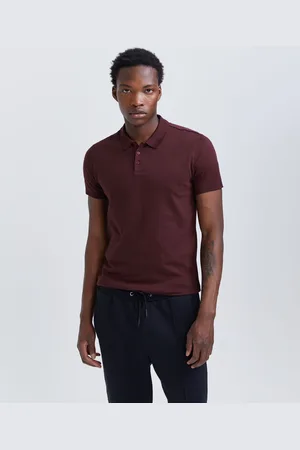 IKKS Mens Short Sleeve Polo Shirt - - Size 2XL