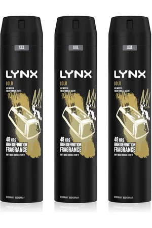 Lynx Mens XXL 48-Hour High Definition Fragrance Body Spray Deodorant, 3x250ml - One Size