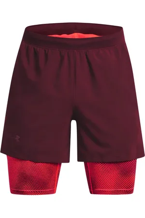 Under Armour Mens Launch 5 Inch 2In1 Shorts in - Size Small